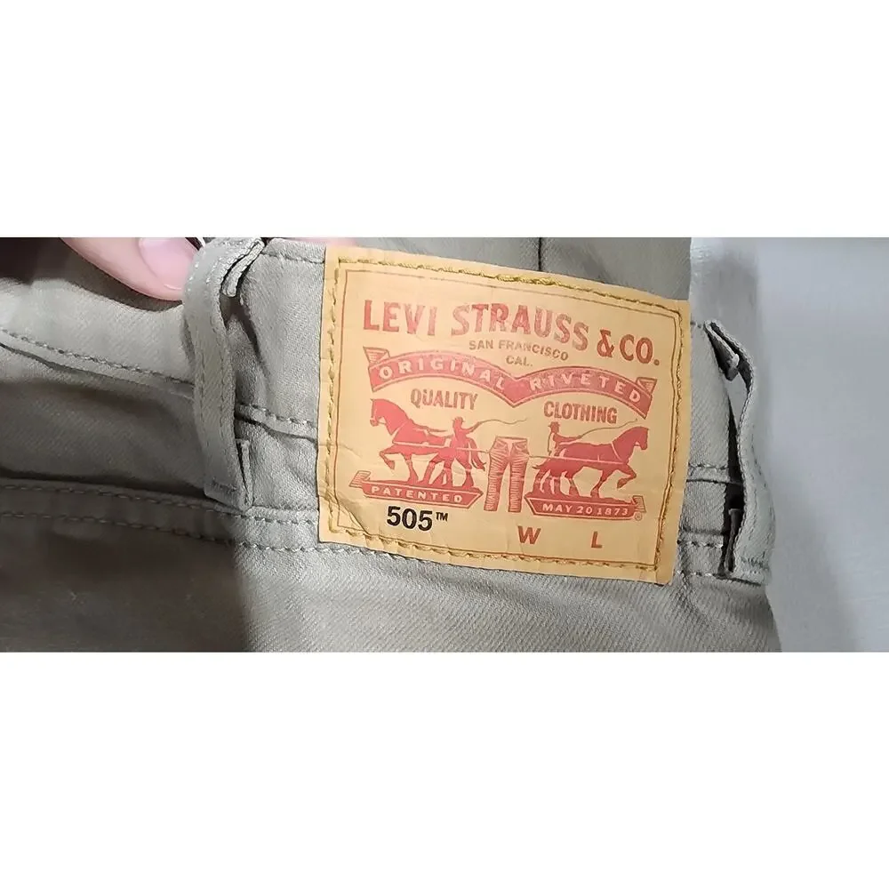 Levi's 505 W38 L36 big & tall straight jeans men
